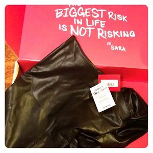 Spanx Faux Leather Leggings